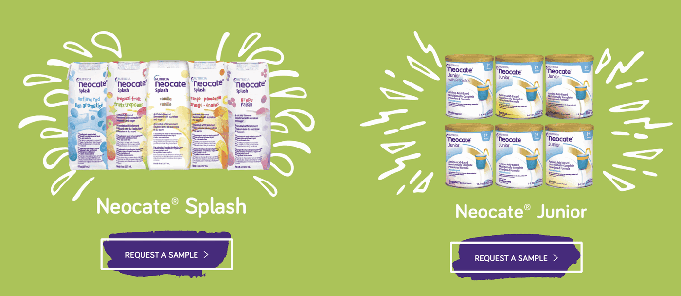 Neocate, Food Allergies, Hypoallergenic, Amino Acid-Based Formula, Nutritional Gaps, Nutricia Navigator, Neocate Footsteps, Cow Milk Allergy.